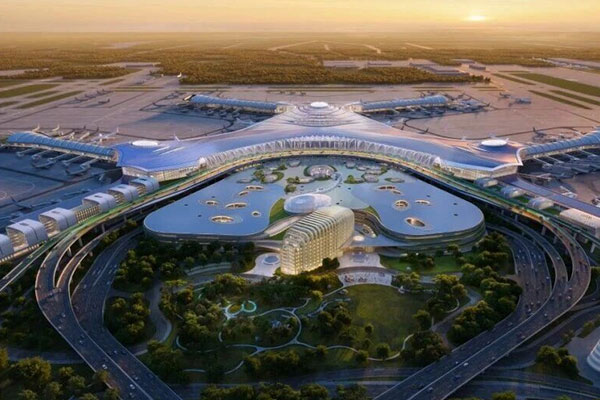 全球首個(gè)全碳纖維索輪幅式張弦結(jié)構(gòu)在濟(jì)南機(jī)場正式啟用